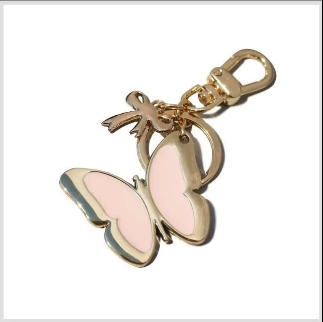 1 piece of luggage handbag hardware accessories metal handbag high-end butterfly pendant decorative buckle 240907