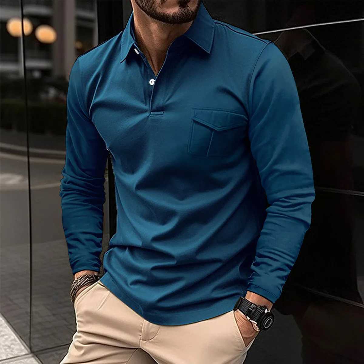 High quality summer mens sleeping polo shirt fashionable casual sporty breathable skin friendly round neck fitness jar W24091315
