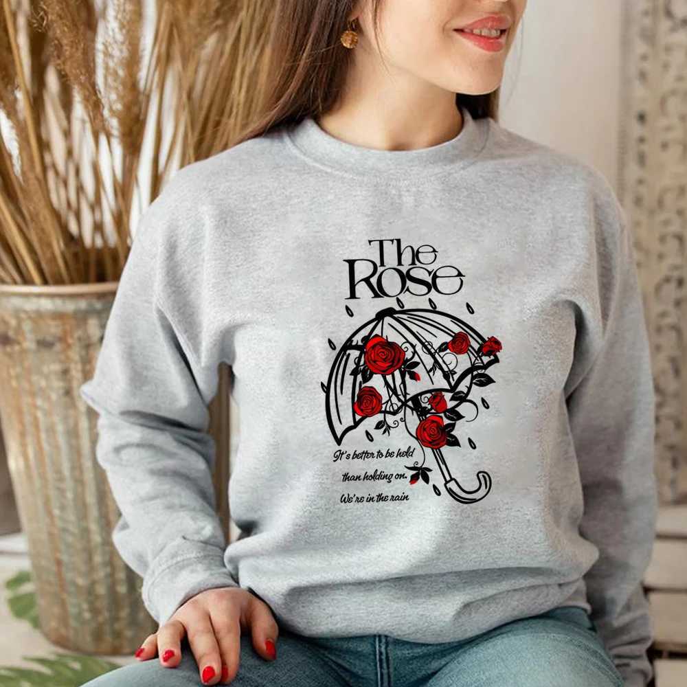 Aesthetic Shes in The Rain Sweatshirt The Rose Kpop Shirt Dawn To Dusk Tour Sweater Kpop Rock Hoodie Streetwear Women Tops M240912
