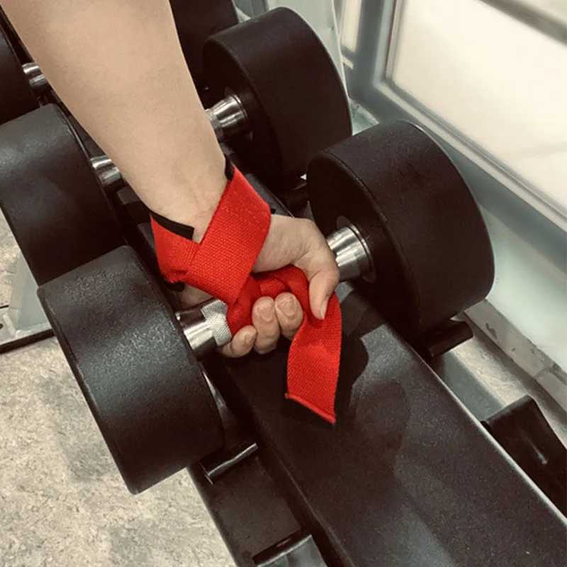 Wrist Support Adjustable Weightlifting Wrist Support Straps Non-slip Bands Crossfit Kettlebell Strength Training Sport Safety Fitness z240913