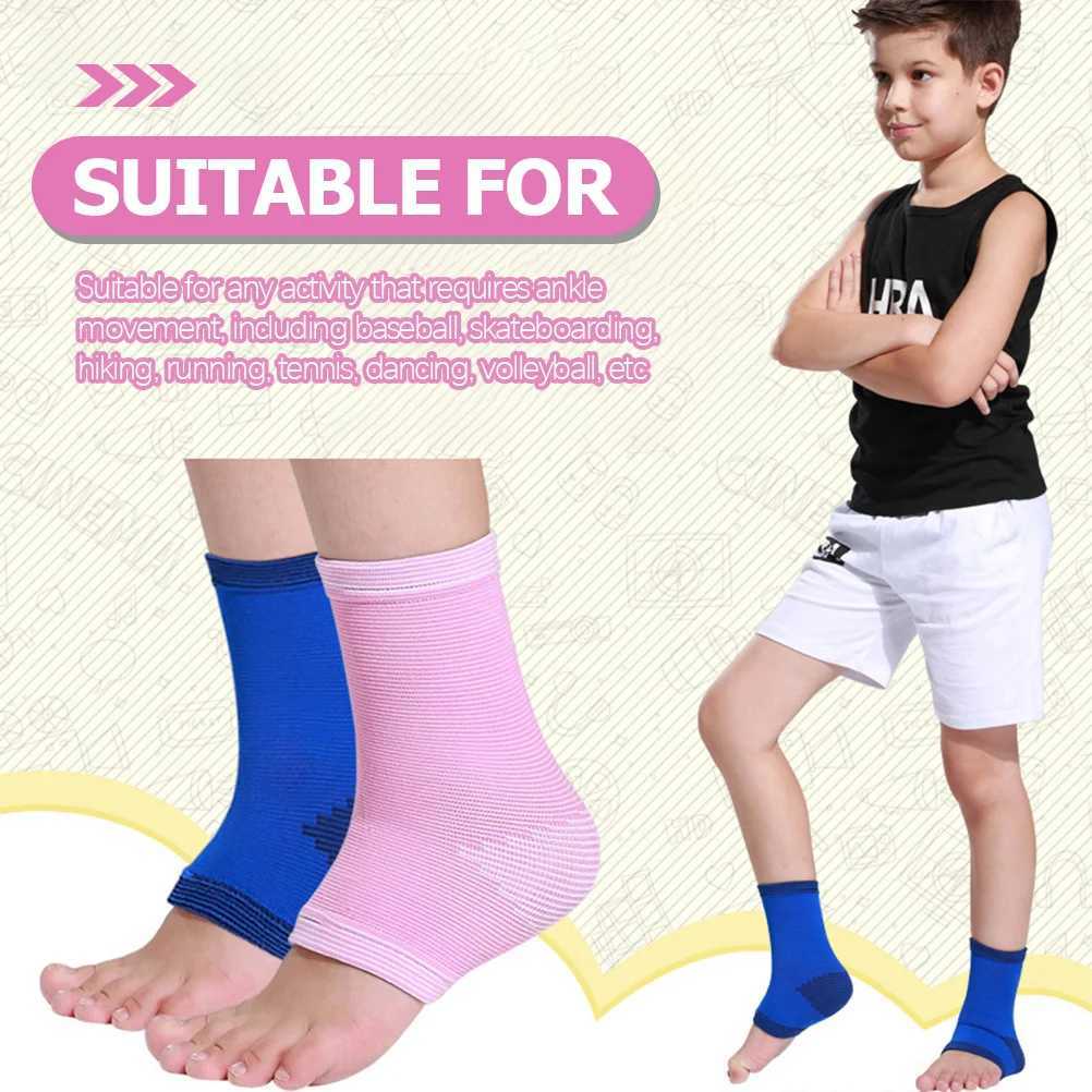 Protection Ankle Protector Child Lace up Brace 165x8cm Nylon Spandex Braces Sprain Proof Socks Protective Covers Y240913