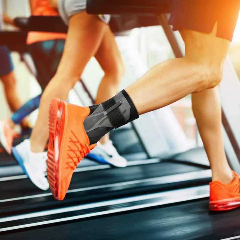 1PCS Ankle Brace Adjustable Ankle Support Strap Foot Sprain Splint Wrap Ankle Stabilizer Guard for Men Women Gym Sport Protector Y240913