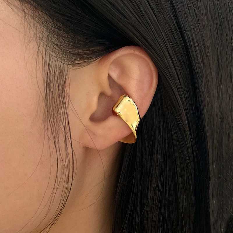 Bilandi Modern Jewelry European and American Design Metal Clip Earrings For Women Party Gifts Cool Earcuff Accessories NewX240913