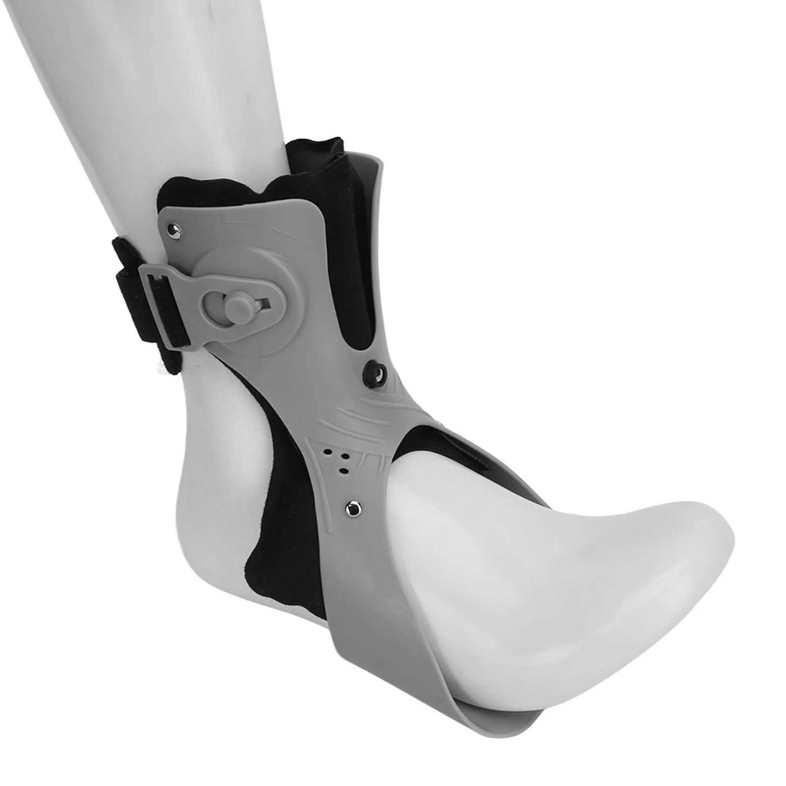 Foot Drop Brace Adjustable Rotary Buckle Soft Posture Correct Ankle Foot Orthosis for Hemiplegia Y240913
