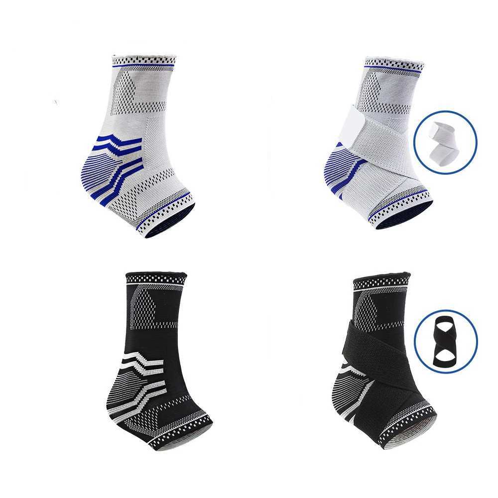 1pc Sports Ankle Brace Anti Fatigue Compression Ankle Support Elastic Bandage Ankle Protector Running Foot Protective Gear Y240913