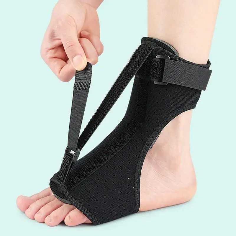 Foot Drop Brace For Sleeping Soft Support Ankle Sleeves Comfortable Adjustable Ankle Stabilizer Sole Support For Outdoor Sports Y240913