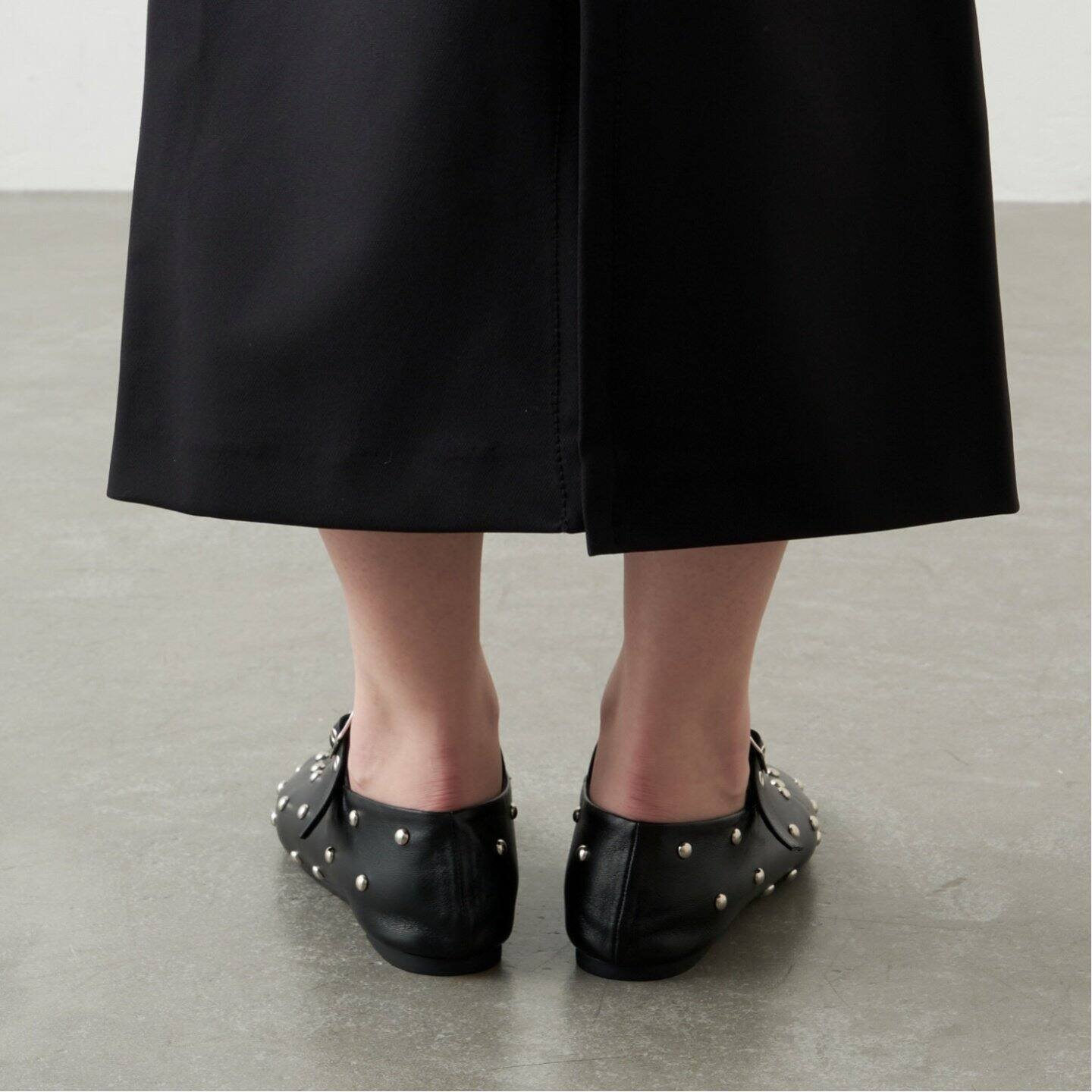 QUTAA 2024 Women Flats Fashion Crystal Buckle Strap Shoes Woman Genuine Leather Round Toe Mary Janes Spring Summer Size 34-43
