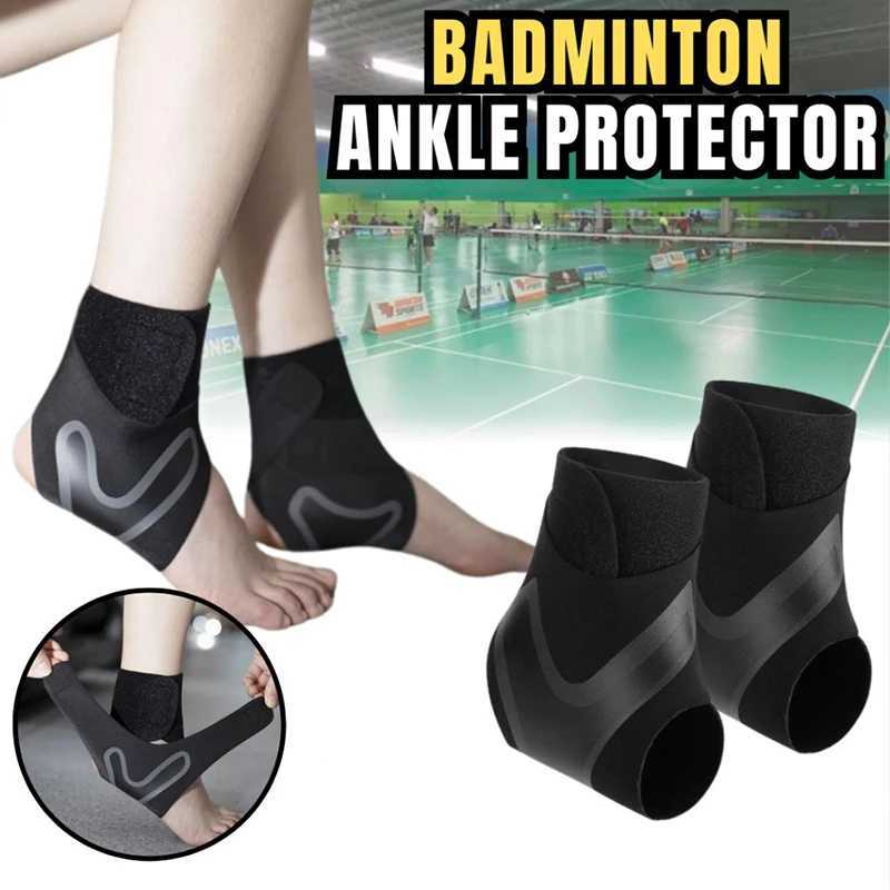 Ankle Support BraceElasticity Free Adjustment Protection Foot BandageSprain Prevention Sport Fitness Guard Band Sports Straps Y240913