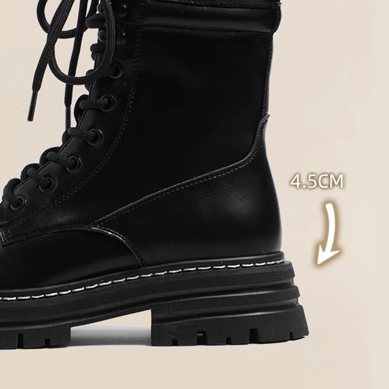 Women's Boots New Black Brown Fur Ankle Boots for Women Autumn Winter Padded Cotton Shoes Warm Thick Bottom Snow Short Botines