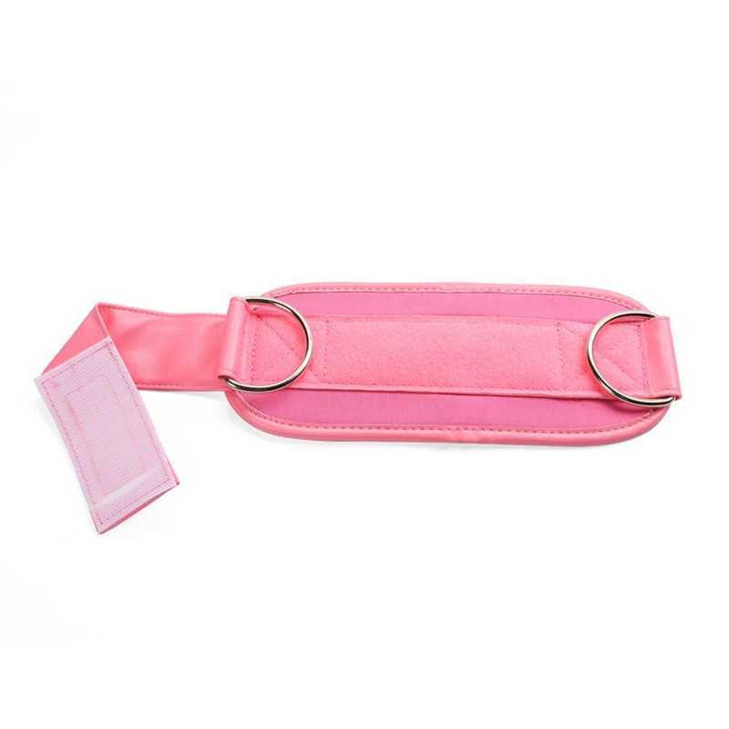 PU Leather Ankle Buckle For Gym Injury Protective Pad Adjustable Accessories Hip Training Gantry Leg Strength Training Strap Y240913