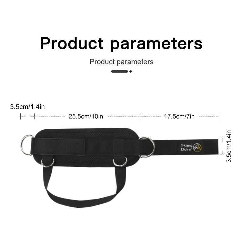 1PC Padded Ankle Straps Ankle Straps for Cable Machines Double D-Ring Fitness Ankle Cuffs Gym Workouts Rebate Leg Extensions Y240914