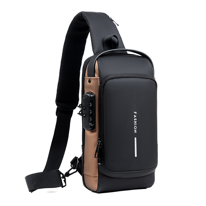 2024Canvas Waist with Adjustable Strap, hot Durable Chest Bag Men, Outdoor Travel, Mens Bumbag Fannypack for Vacation, Christmas Gift (Black)