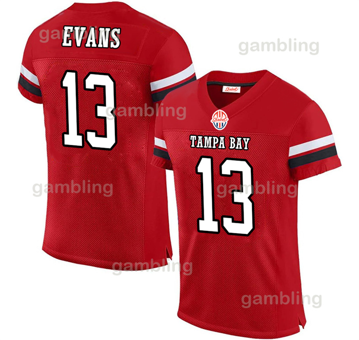 BakerMayfield Custom ed Jerseys Mens/Youth/Women 14 CHRIS GODWIN 13 Mike E 12 Tom Brady 25 LeSean Personalized with Name Number Football Jersey