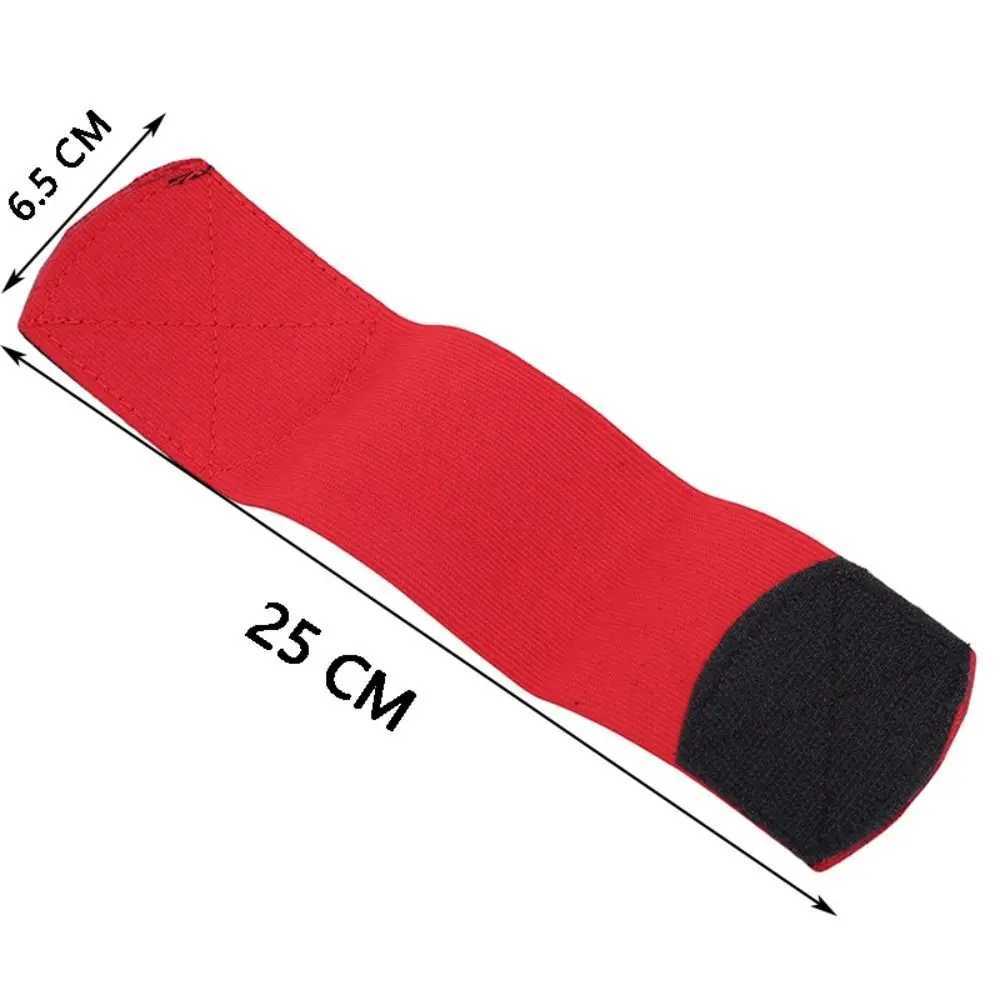 Polyester Shin Guard Fixed Bandage Adjustable Black Red Blue White Fixed Strap Anti Slip Breathable Soccer Ankle Guards Belt Y240913
