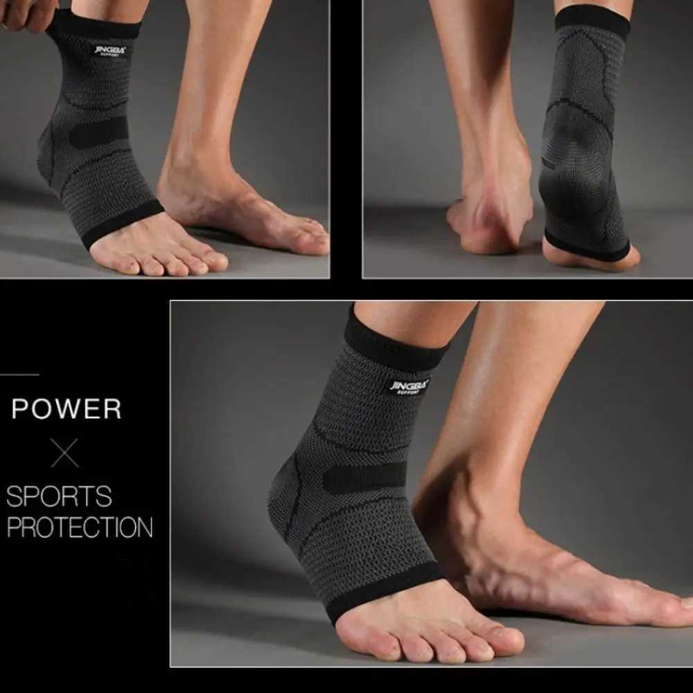 1pcs Basketball 3D Compression Ankle Brace Nylon Breathable Ankle Support Sleeve Elastic Ankle Protective Ankle Protector Women Y240913