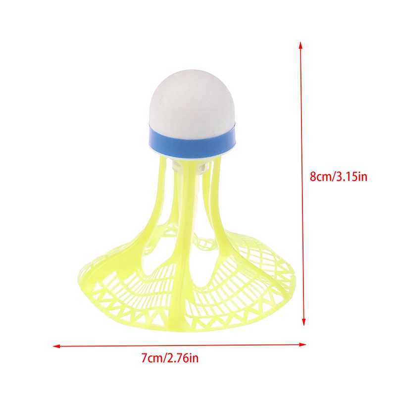 1pcs Outdoor Windproof Badminton Luminous Badminton Accessories Fluorescent Shuttlecocks Super Resistant LED Badminton Ball Y240912