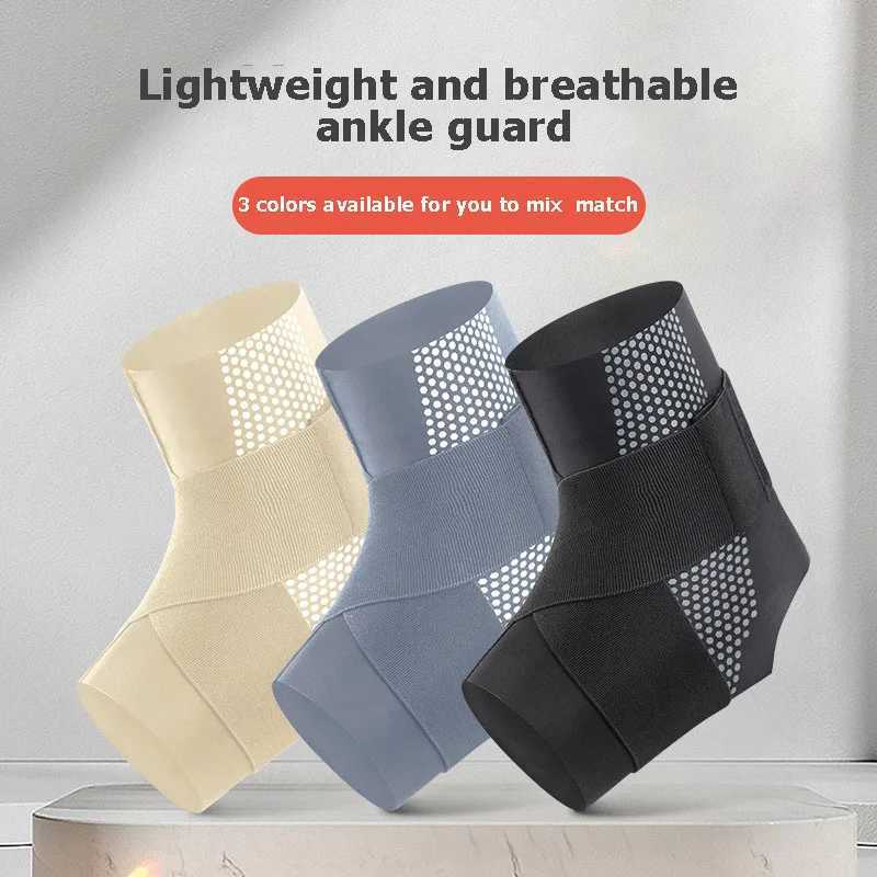 Ankle Support Adjustable Sports Anti Sprain 1Piece Ankle Protector Stabilizer Bandage Strap Fixed Basketball Running Ankle Guard Y240913