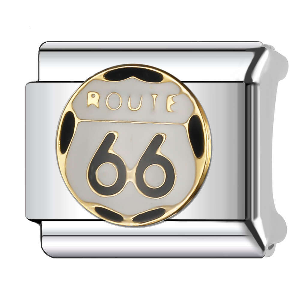 New Women's Gift cute bear cat elephant Bead Italian Charms Links Bangle Beads Fit 9mm Stainless Steel Bracelet Making DIY For Women Fashion Jewe