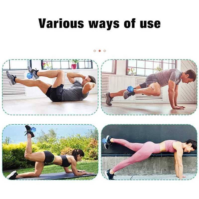 1/2pcs Dumbbell Ankle Strap Weight Lifting Foot Bands Tibialis Trainer Leg Muscle Strengthen Training Workout Fitness Equipment Y240913