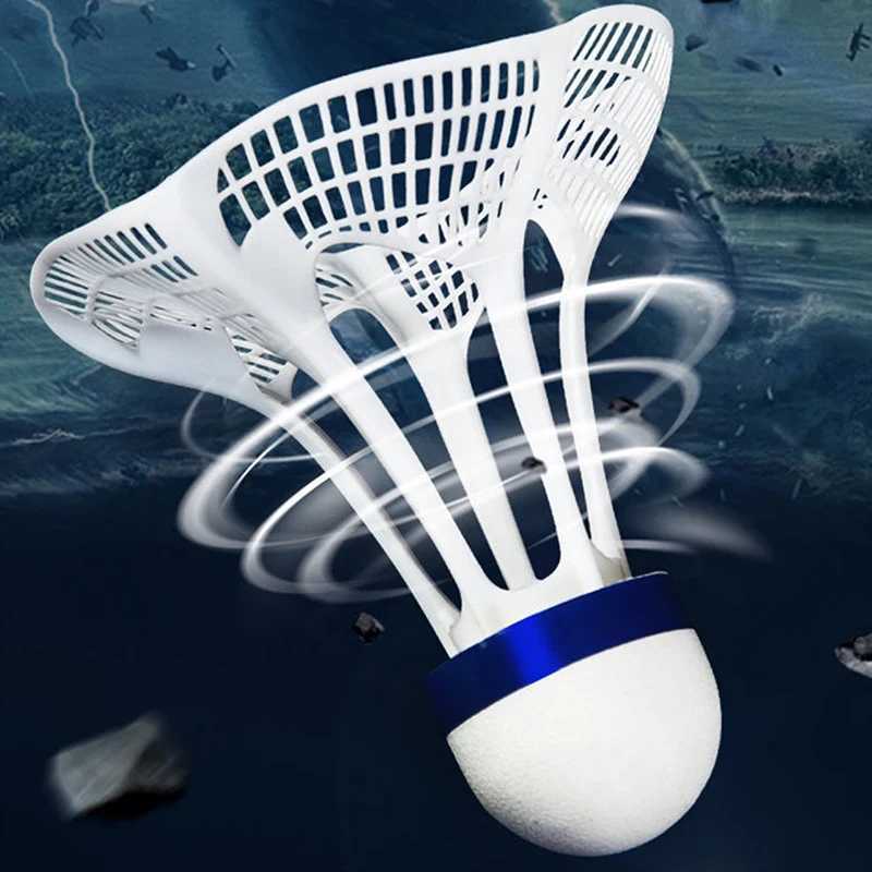 3Pcs Windproof Badminton Wind Resistance Shuttlecock Ball Training Accessoires Sport Supplies Multicolor Nylon Badminton Y240912