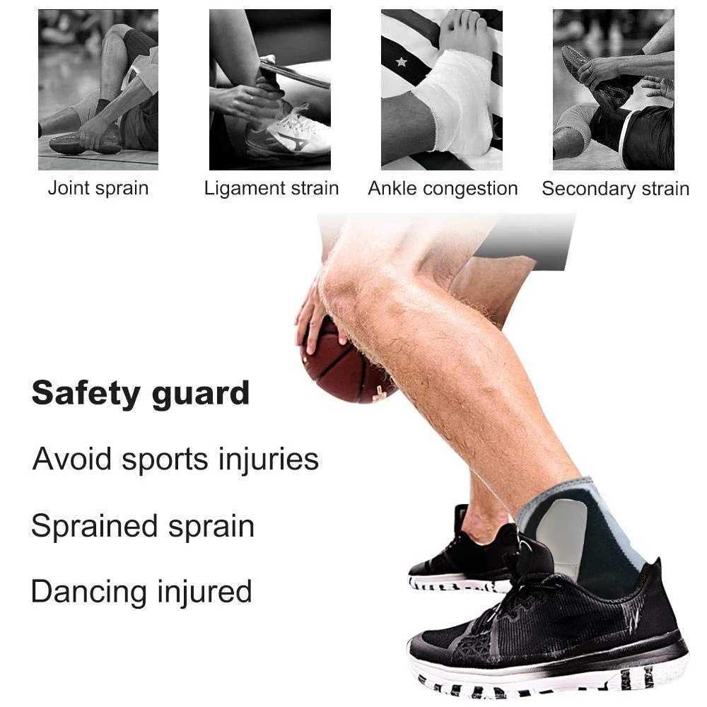 Ankle Support Strap Sports Foot Support Sprain Ankle Brace Recovery Adjustable Foot Stabilizer Brace For Fractured Foot Heel Y240913