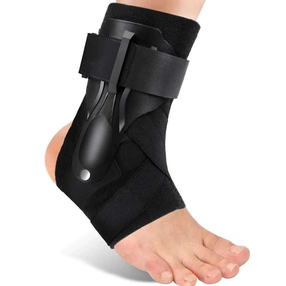 1 Piece Ankle Brace Support Adjustable Bandage Sports Foot Anklet Wrap Elastic Splint for Guard Sprains Injury Protector Unisex Y240913