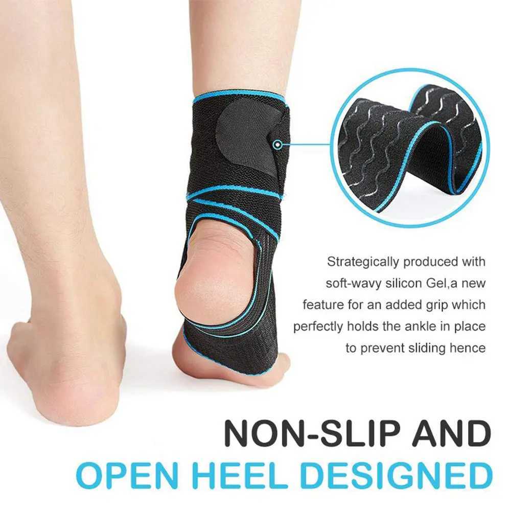 1 PCS Breathable Ankle Brace Wrap Adjustable Ankle Stabilizer for Heel Pain Injury Recovery Protector Sleeve Ankle Support Strap Y240913