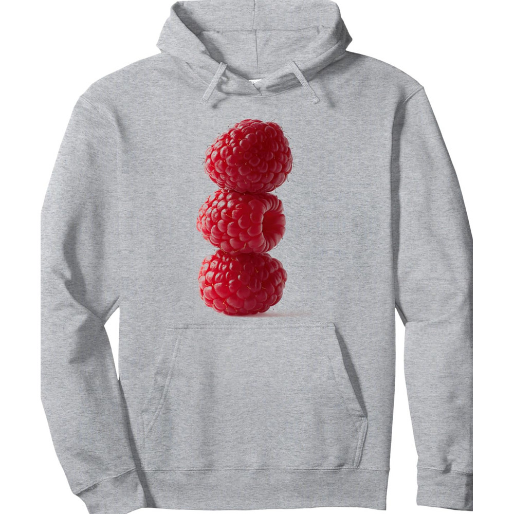 Hoodie for Mens Womens Raspberry Fruit Red Berry Sweetness Cute Design Pullover Hoodie Graphic Hoodies sweatshirt Pullover Long Sleeve