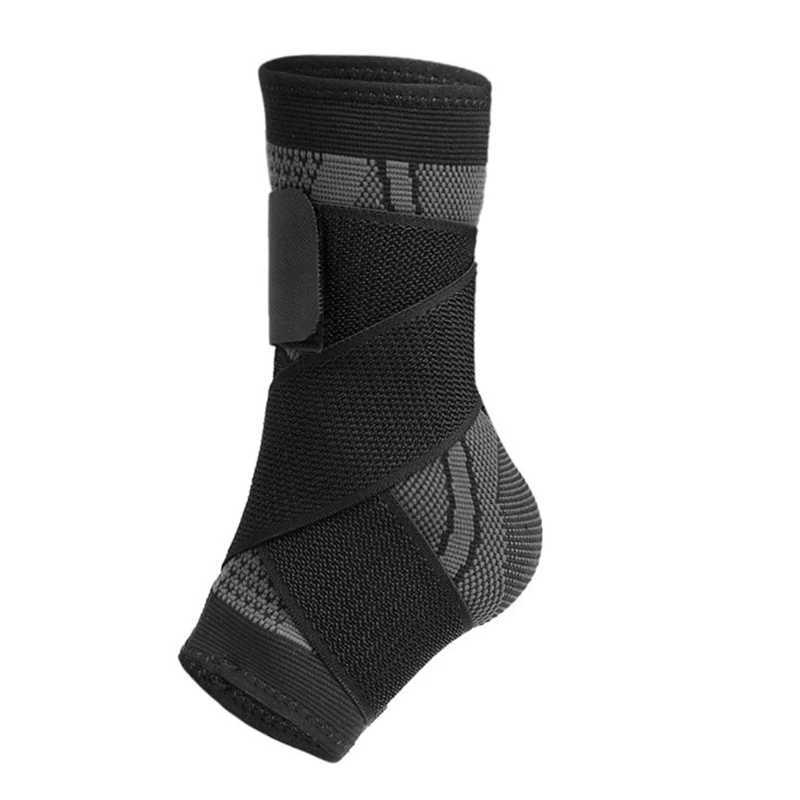 1 Pc Adjustable Compression Ankle Support Men Women Strong Ankle Brace Sports Protection Nylon Strap Belt Ankle Protector Y240913