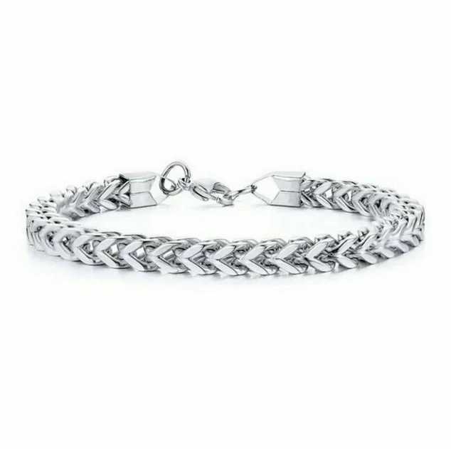Delysia King Mens Personality Stainless Steel Charm Bracelet Leisure Simplicity Jewelry Gift for Boy FriendX240913