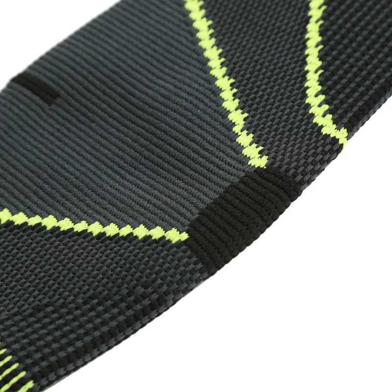 new style simple elasticity sports safety series green stripe ankle support ST2546 Y240913