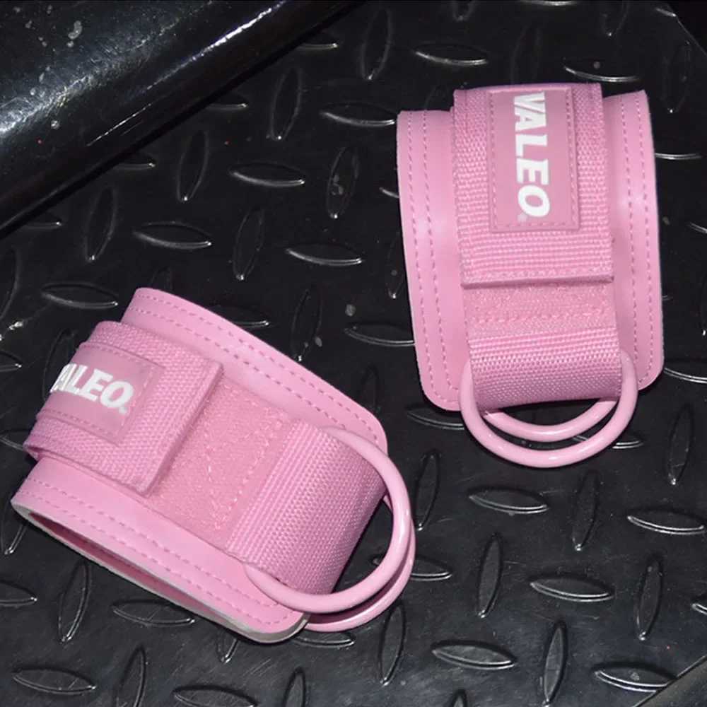 1Pcs Leather Fitness Ankle Straps Adjustable D-Ring Foot Support Cuffs Gym Leg Strength Workouts Pulley Buckle Sports Feet Guard Y240913