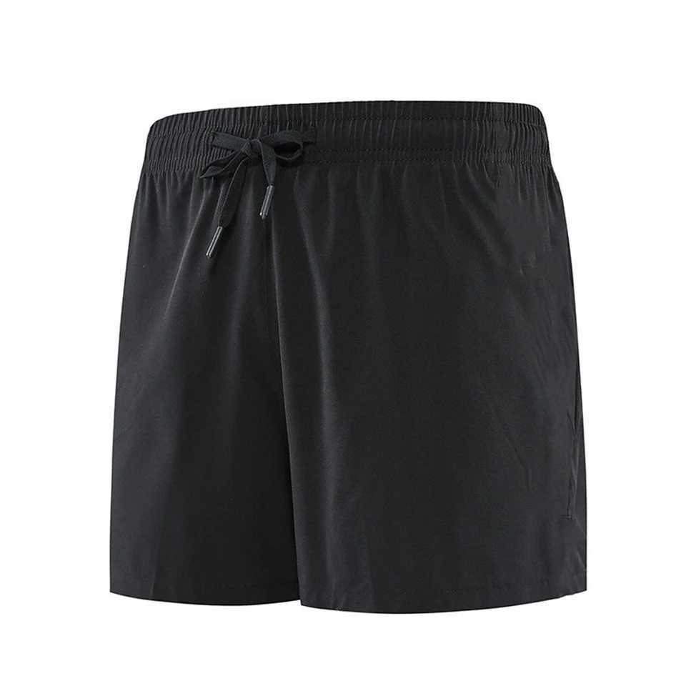 Men Drawstring Breathable Sports Outdoor Running Casual Fitness Yoga Gym Shorts Yoga Simple Loose Solid Pocket Mens Shorts M240912