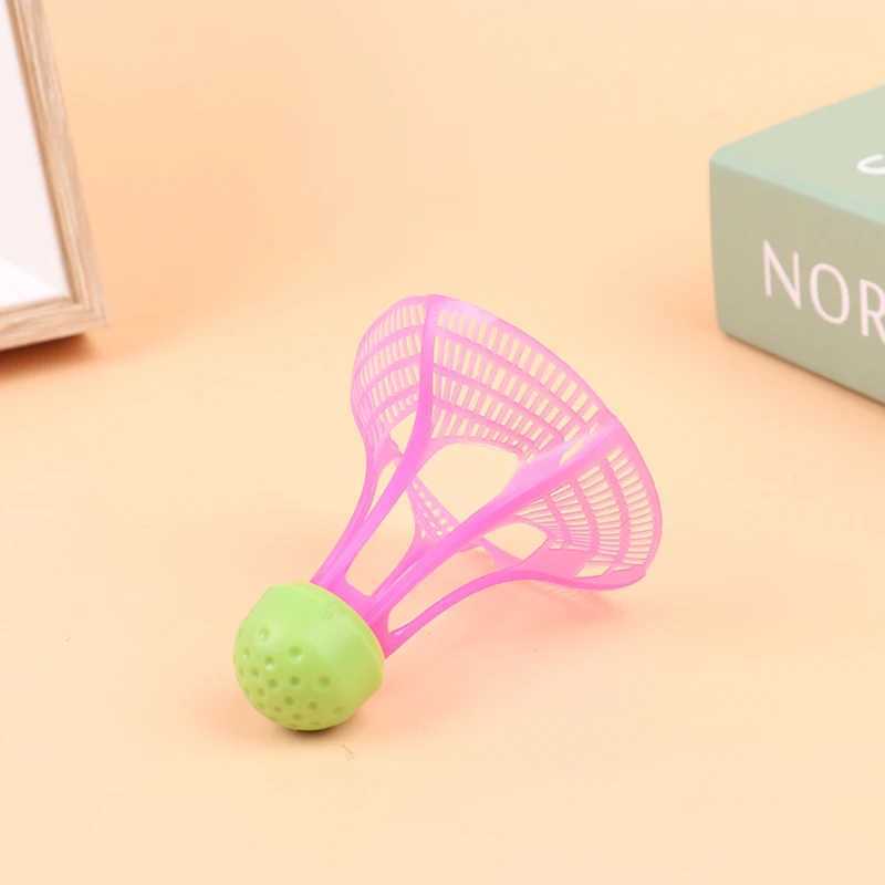 3Pcs Windproof Nylon Badminton Outdoor Anti-Wind Ball Plastic Balls Nylon Shuttlecock Stable Resistance Sport Training Balls Y240912