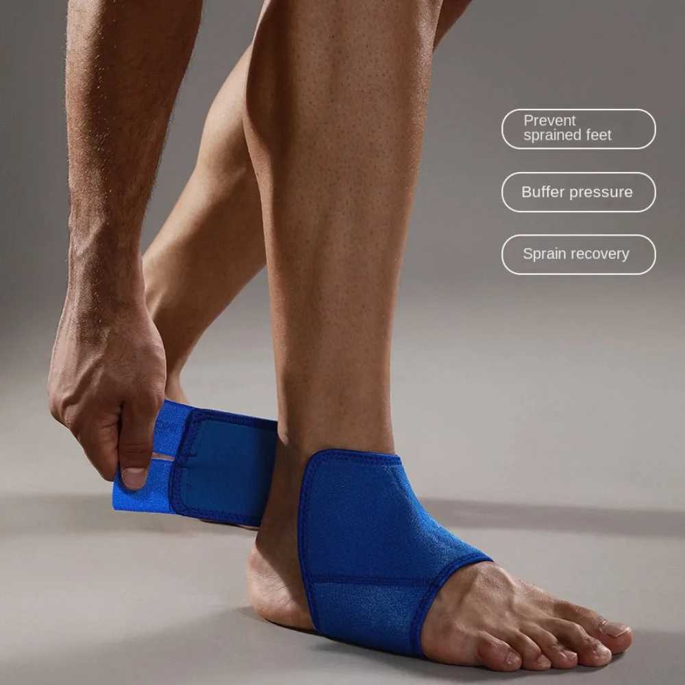 New Neoprene Ankle Support Elastic Adjustable Ankle Compression Support Black Blue Grey Beige Ankle Brace Unisex Y240913