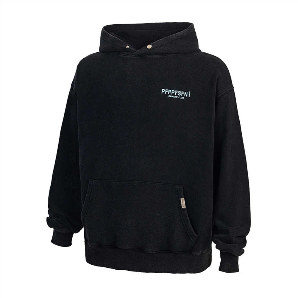 Men's Hoodies Sweatshirts Mens High Strt vintage cotton loose casual sports casual hoodie long slve jacket #09 Y241203O0Z4