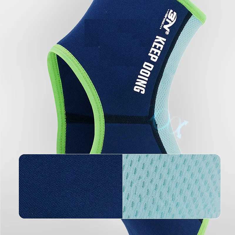 BN Elastic Football Muay Thai Boxing Ankle Braces Foot Bandage Strap Support Gym Training Exercise Taekwondo Protector Socks DEO Y240913