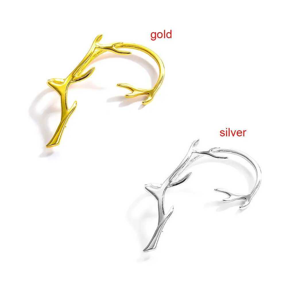 Jewelry Simplicity Ear Clip Elves Branches Ear Cuff Ear Wrap Earrings Fake PiercingX240913