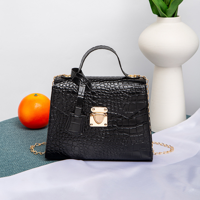 Alligator Pattern wallet purse 2024 Ladies Handbag Retro Fashion Small Square Bags luxury designer womens shoulder crossbody bags 6 colors CSD2409132