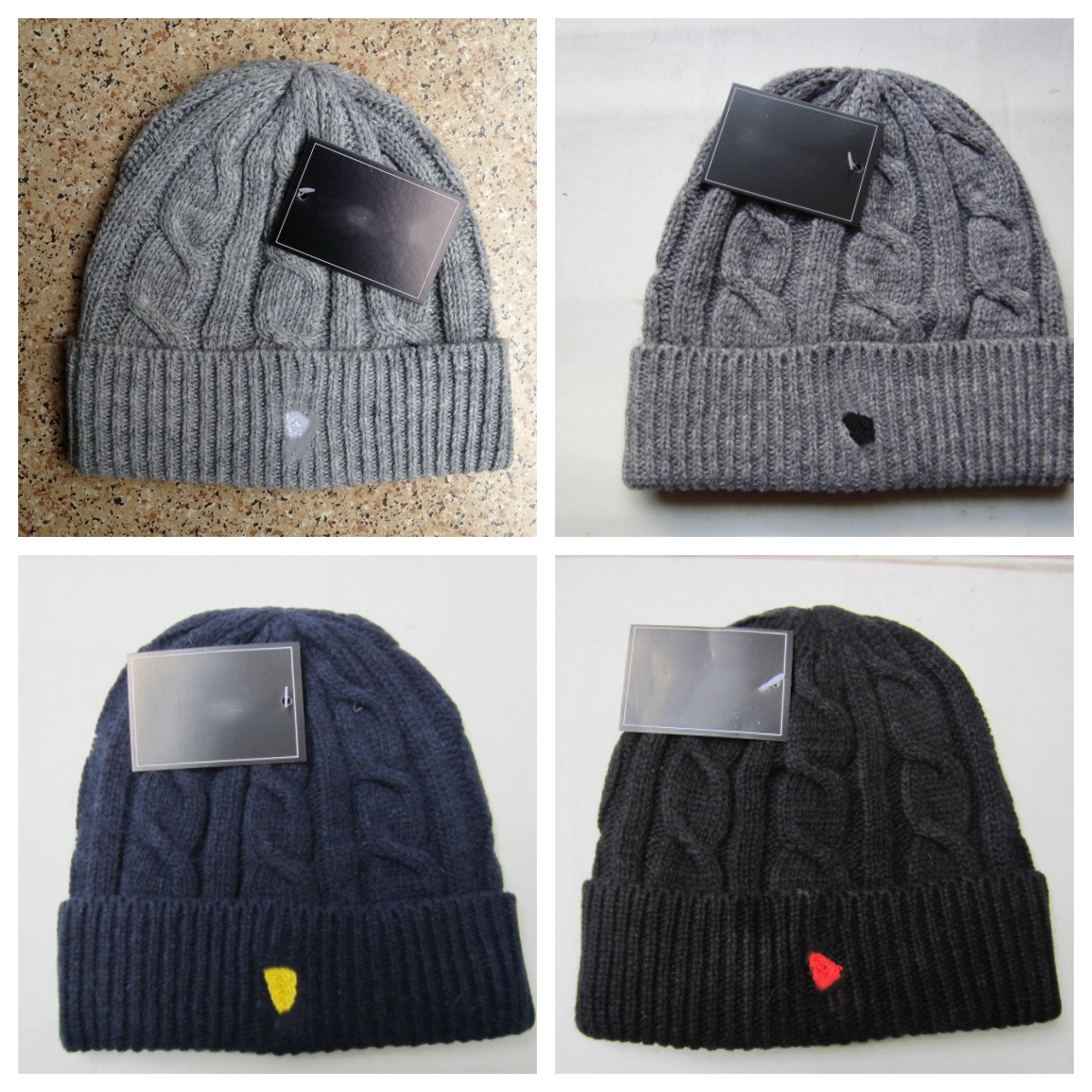 Men Designers Beanie Hats Knitted Hat Women Brand Warm Winter Beanies Designer Knitted cap Bonnet Skull Caps Casquette Luxe Solid Color Hem Student Ski Hat
