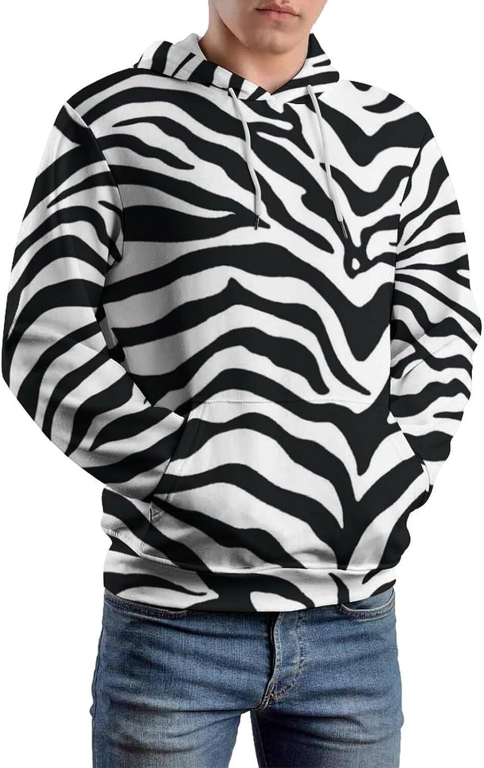 Hoodie for Mens Womens Animal Print Lightweight Pullover Hoodie Sweatshirt for Mens and Womens Daily Outdoor Sports Graphic Hoodies sweatshirt