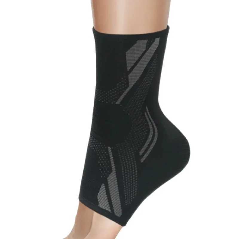 1pc Sports Ankle Support Compression Nylon Ankle Protector Elastic Knitted Breathable Bootabll Basketball Protective Ankle Brace Y240913