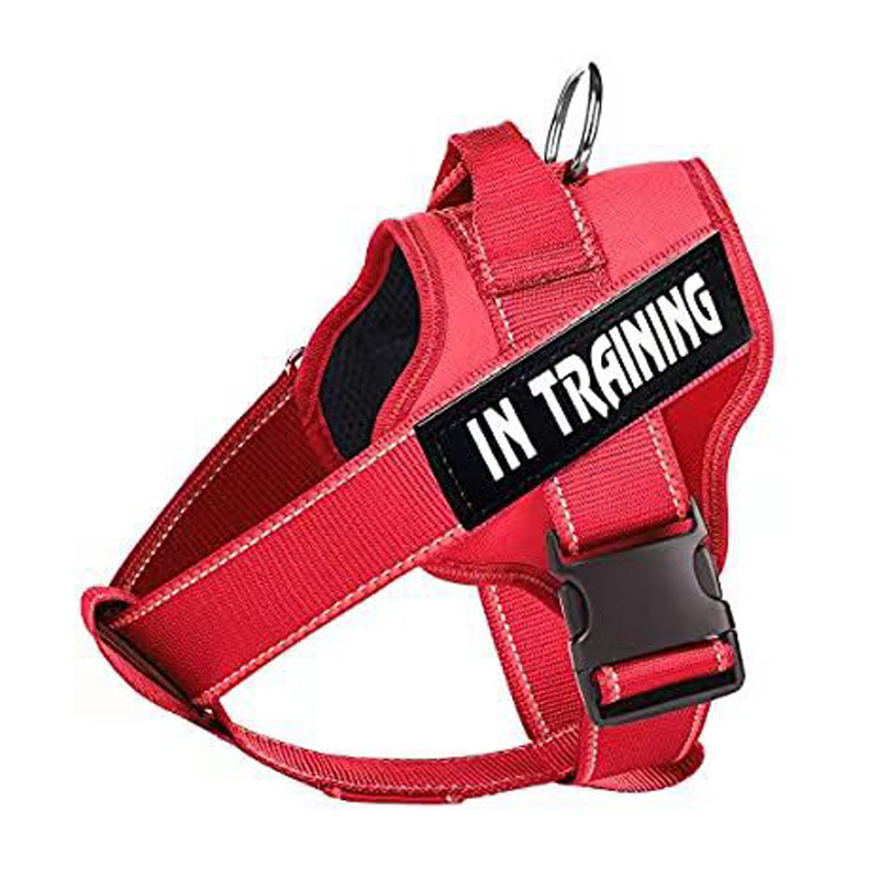 Dog Harness Vest Customized Reflective Breathable Adjustable Pet Harness For Dog Pet Outdoor Harness