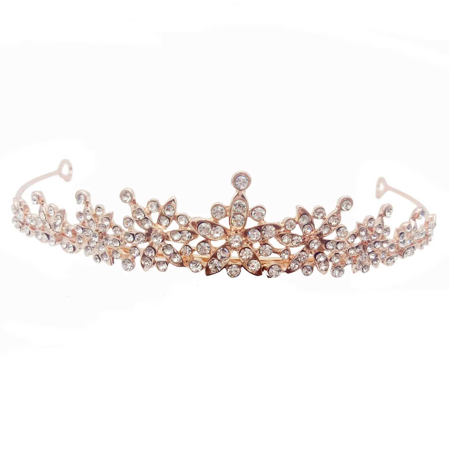 Luxury Bridal Tiara Hair Crown Wedding Hair Accessories for Women Silver Color Bridal Crowns and Tiara Women AccessoriesX240913
