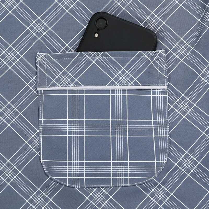 Mens Pajamas Spring Fall and Winter Plaid Printed Long-Sleeved Casual Home Wear Sleepwear 2 Piece Set Big Size Soft Loungewear Y240913