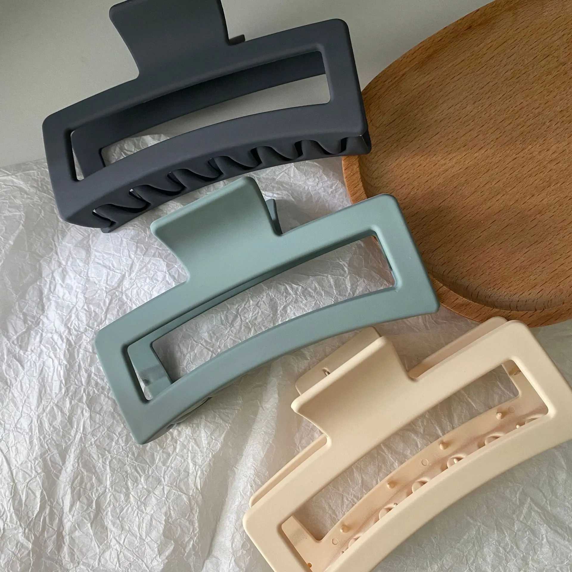 Muweordy 13cm(5.12inch) Large Size Hairpin Crab Vintage Hair Claws Trendy Hair Clip Hair Accessories For Woman With Thick HairX240912