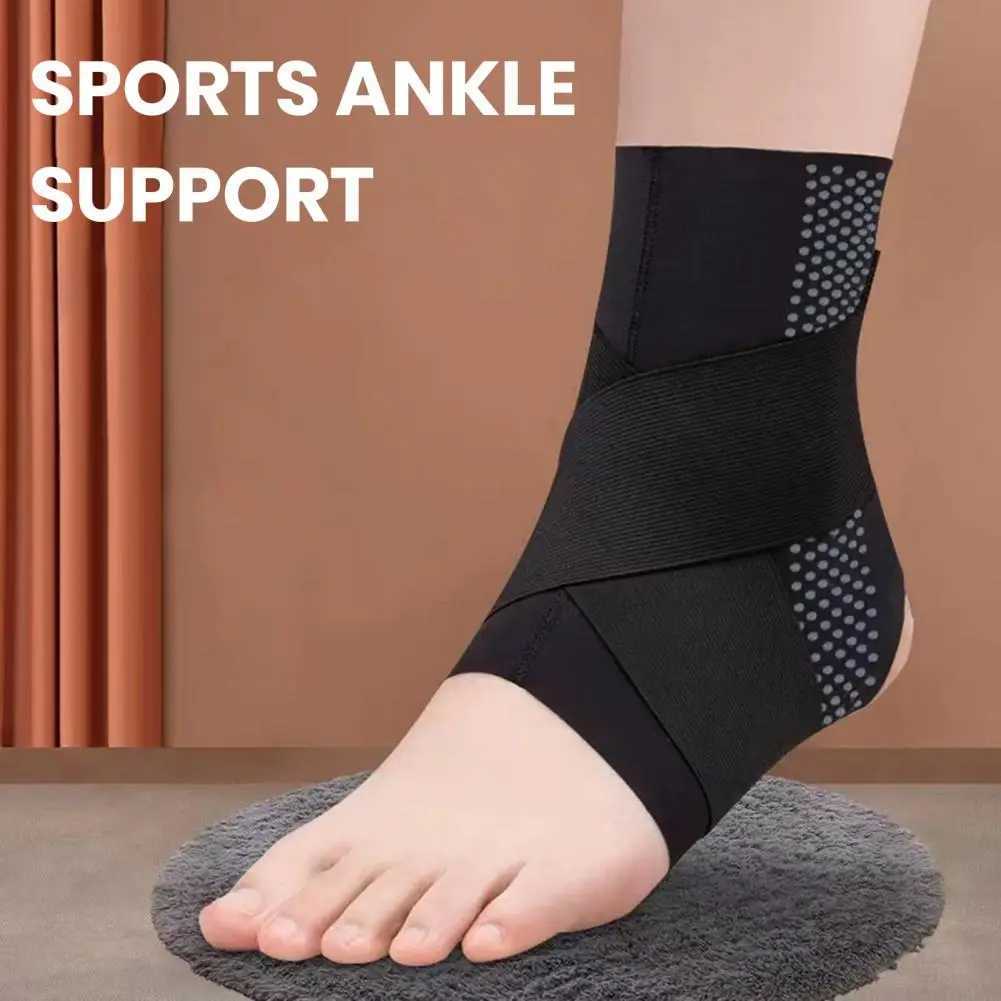 Sports Ankle Support High Elastic Ankle Brace Sleeve for Sports Sweat Absorption Compression Strap Belt Breathable Ankle Y240913