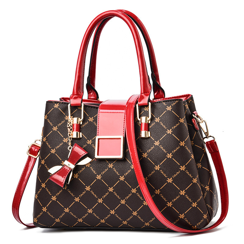 Women's Bag 2024 New Fashionable Printed Women's Handbag Large Capacity Colored Single Shoulder Crossbody Bag Trendy