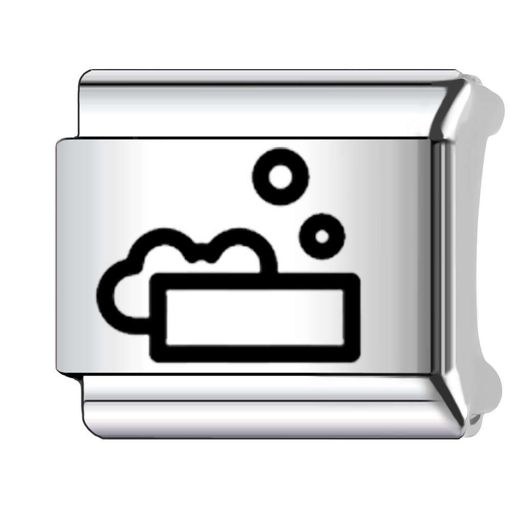 2024 New Women's Gift Cute bead Charms Links Beads Fit 9Mm Stainless Steel Bracelet DIY Making Jewelry Gifts