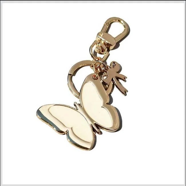 1 piece of luggage handbag hardware accessories metal handbag high-end butterfly pendant decorative buckle 240907